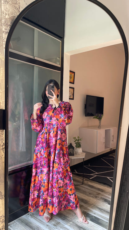 Muse - Long A-line Dress