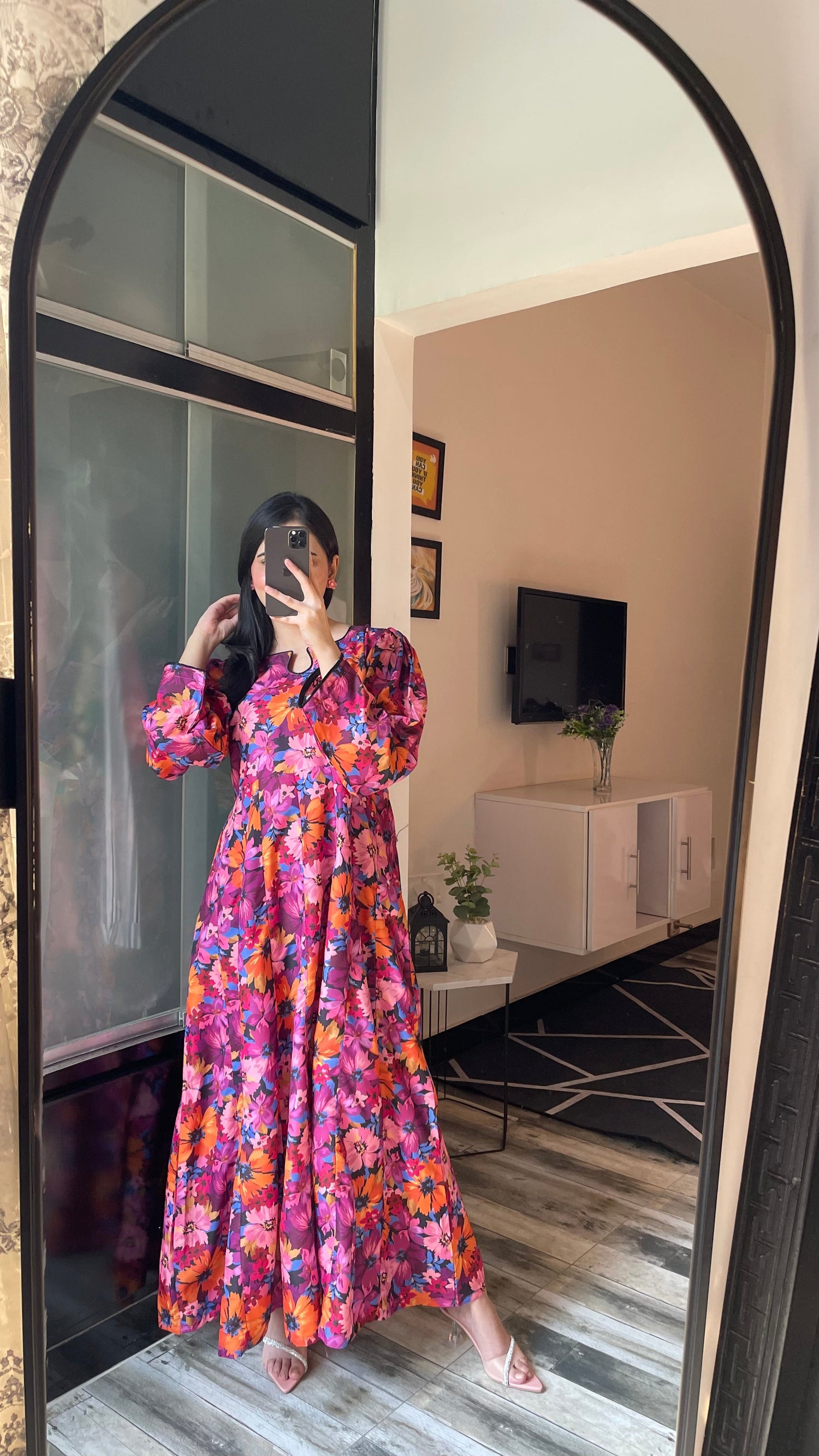 Muse - Long A-line Dress