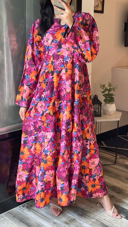 Muse - Long A-line Dress