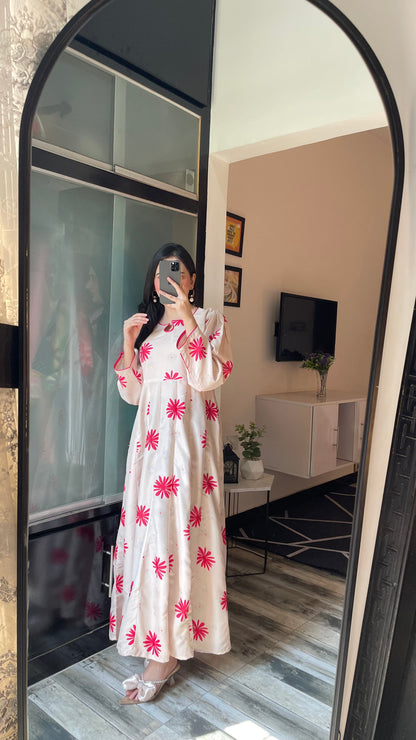 Haze - Long A-line Dress