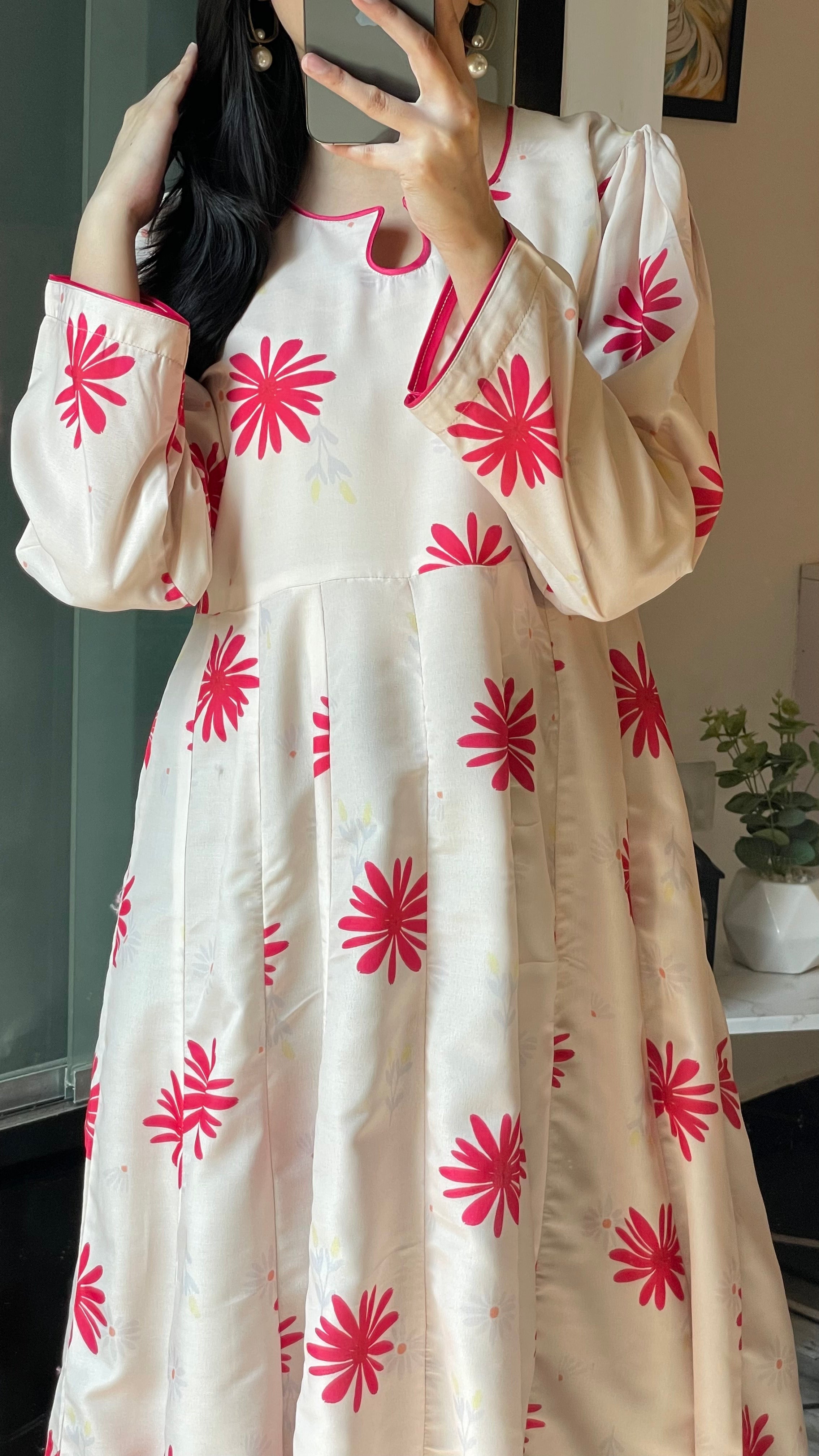 Haze - Long A-line Dress