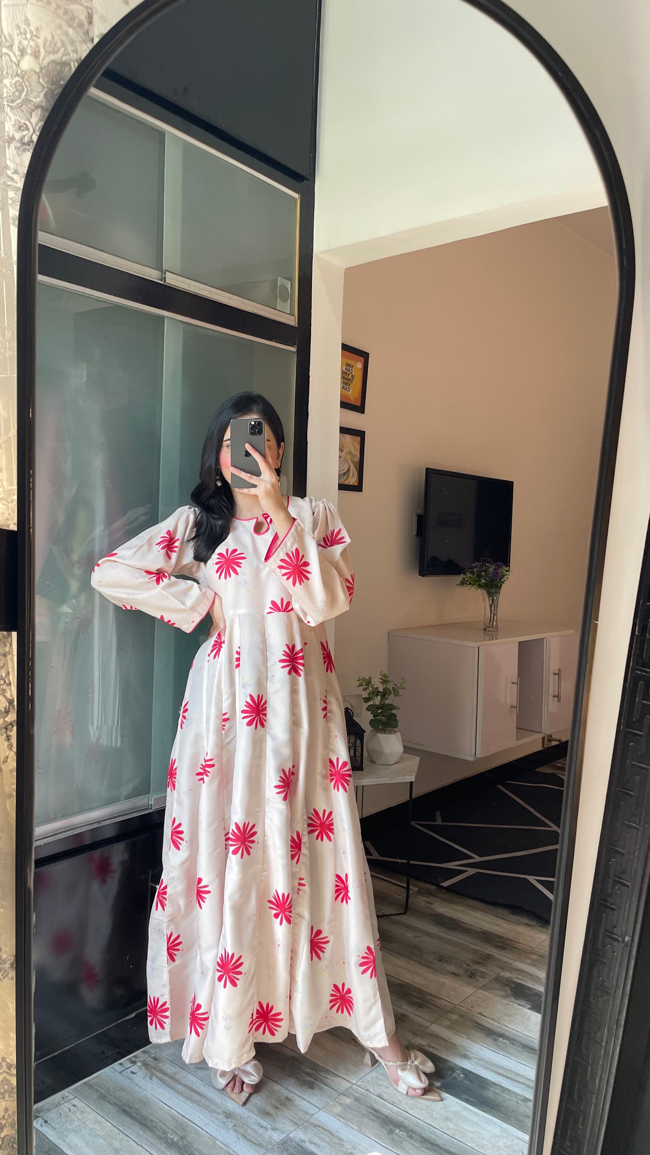 Haze - Long A-line Dress