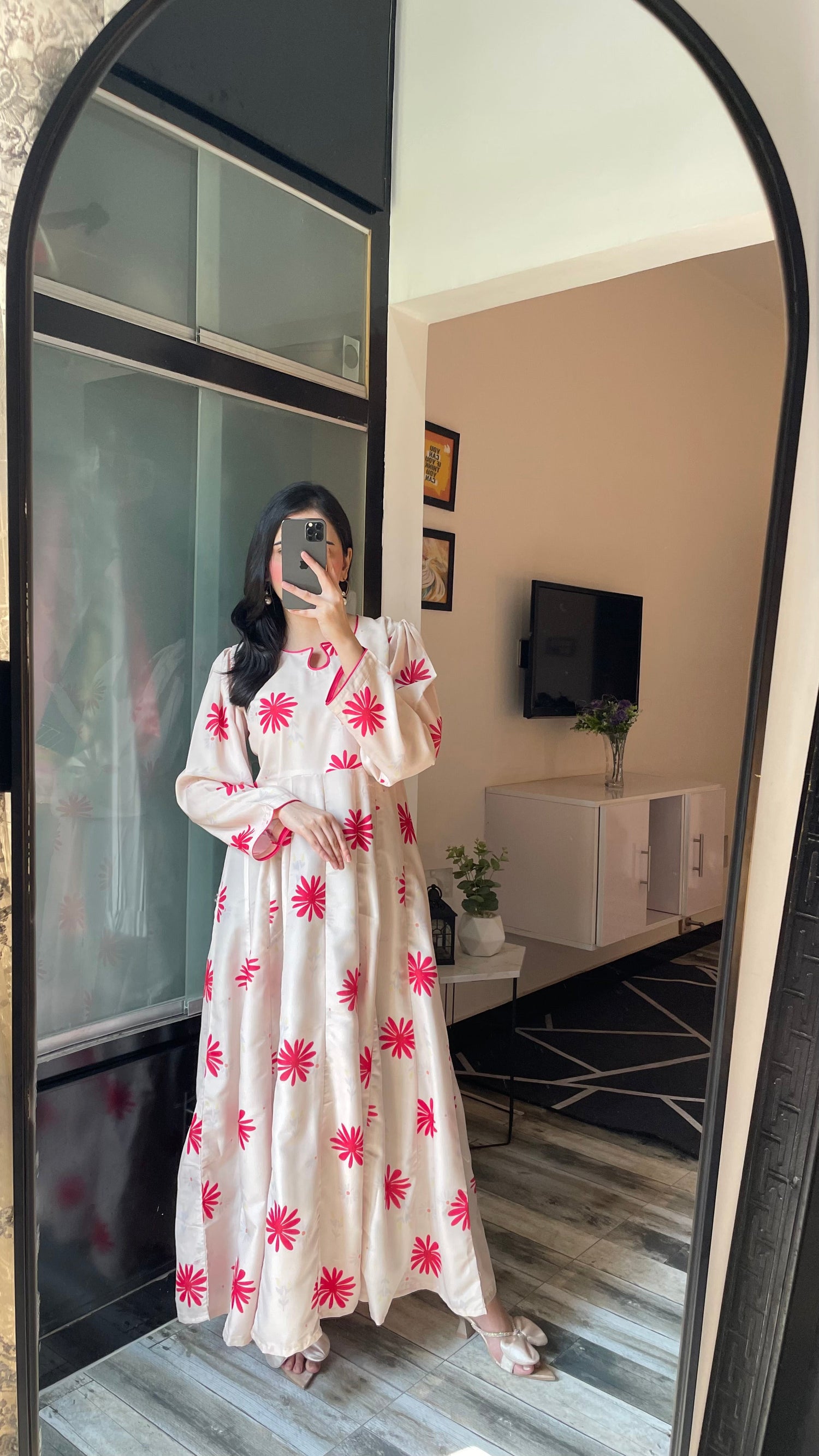 Haze - Long A-line Dress