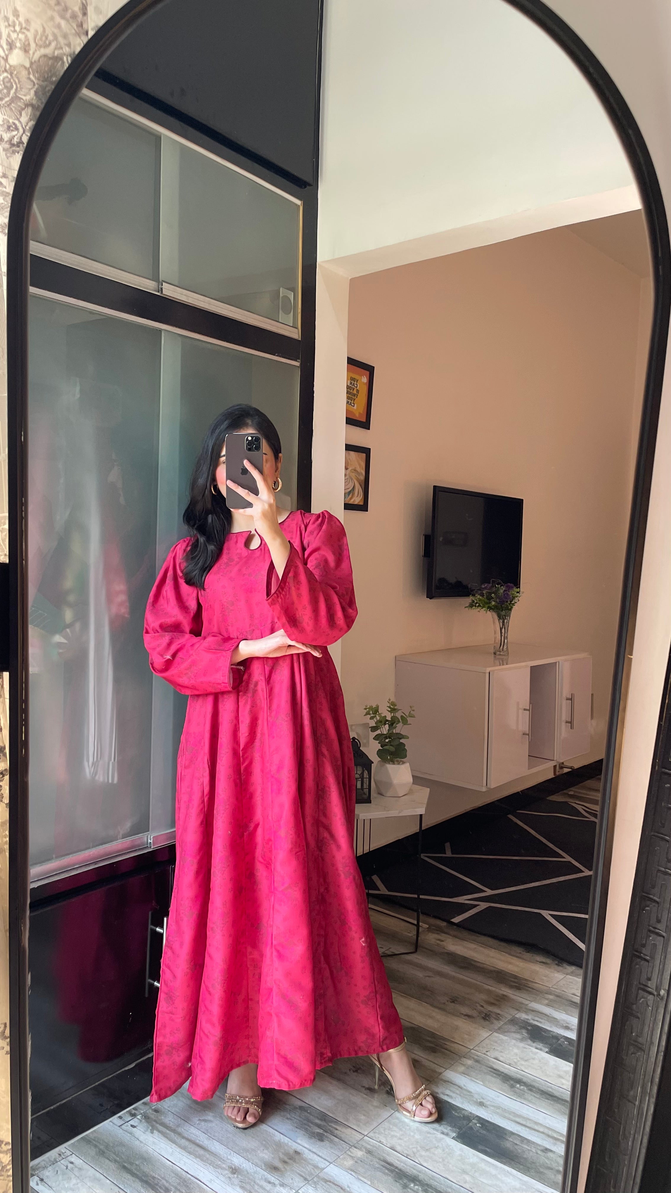 Camellia - Long A-line Dress