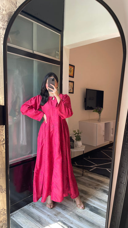 Camellia - Long A-line Dress