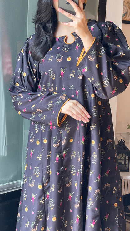 Charm - Long A-line Dress