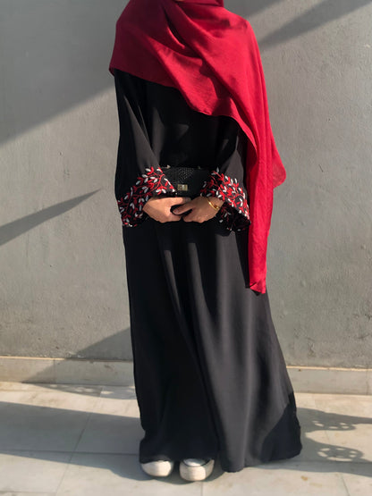 ORCHID - Embroidered Abaya