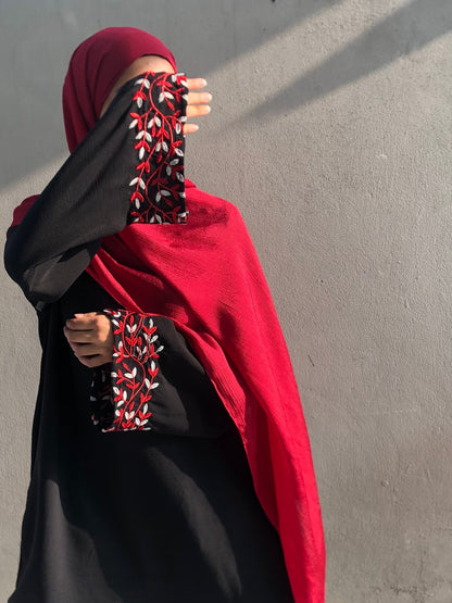 ORCHID - Embroidered Abaya