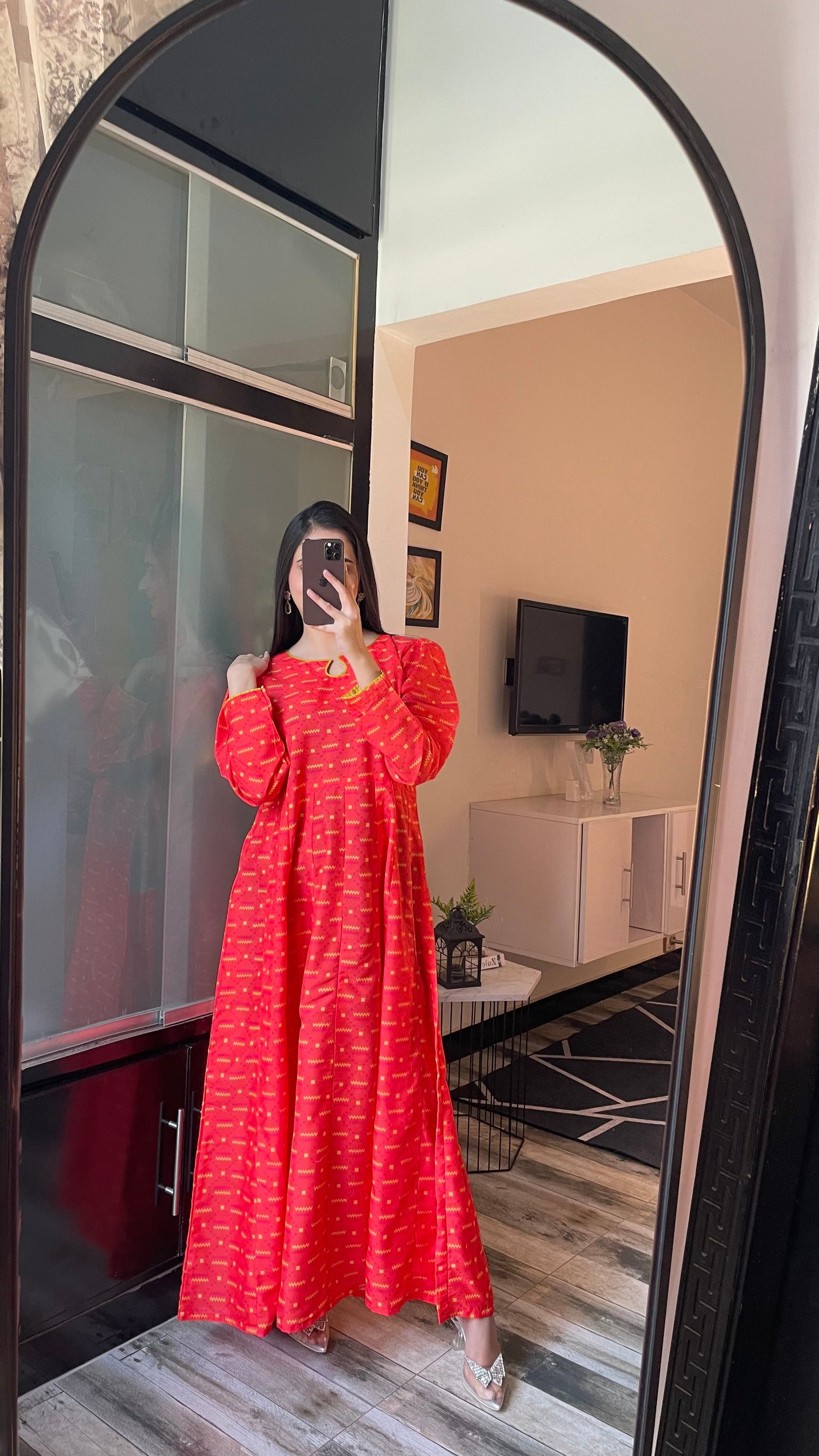 Flora - Long A-line Dress