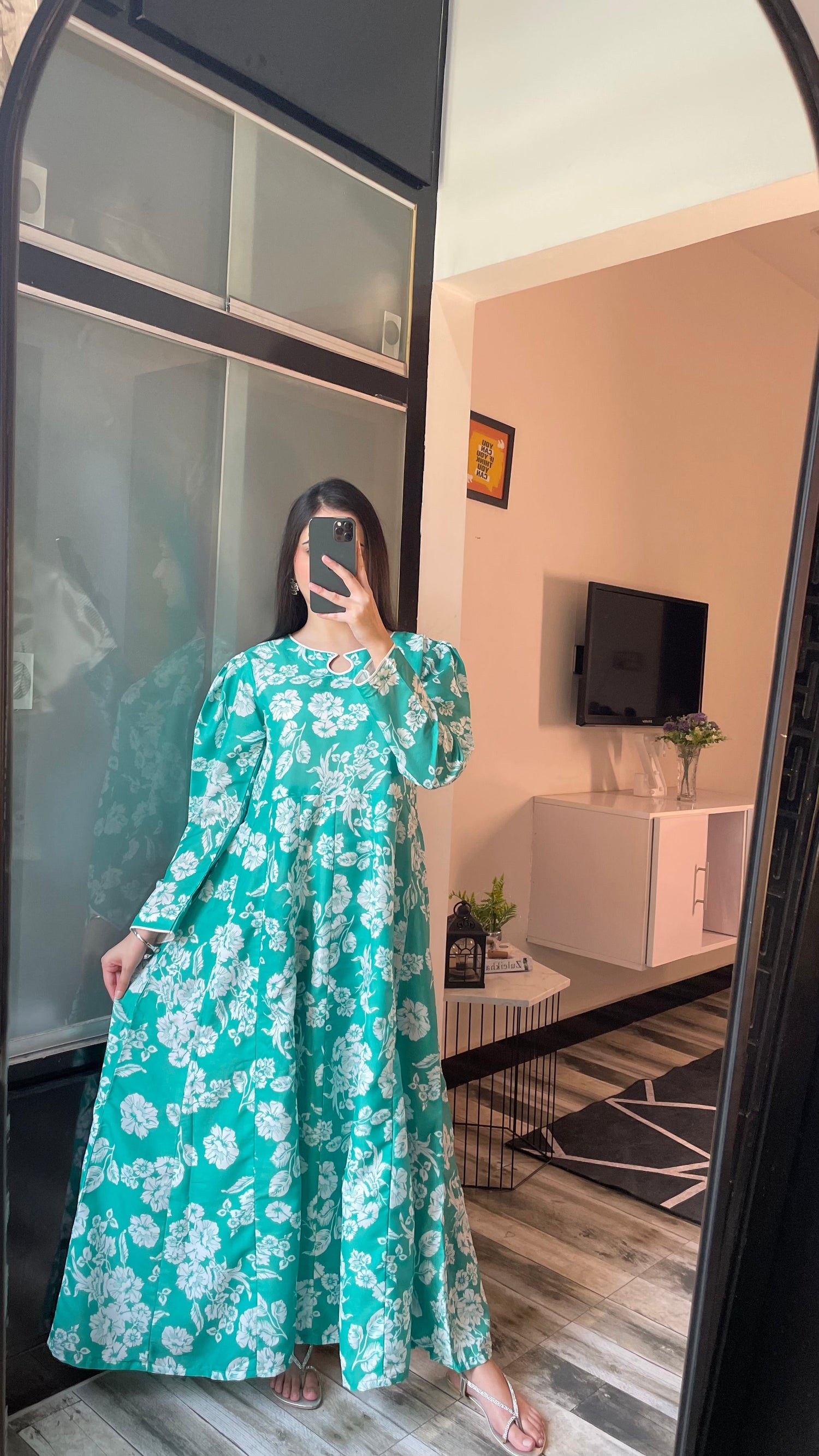 Saphire - Long A-line Dress