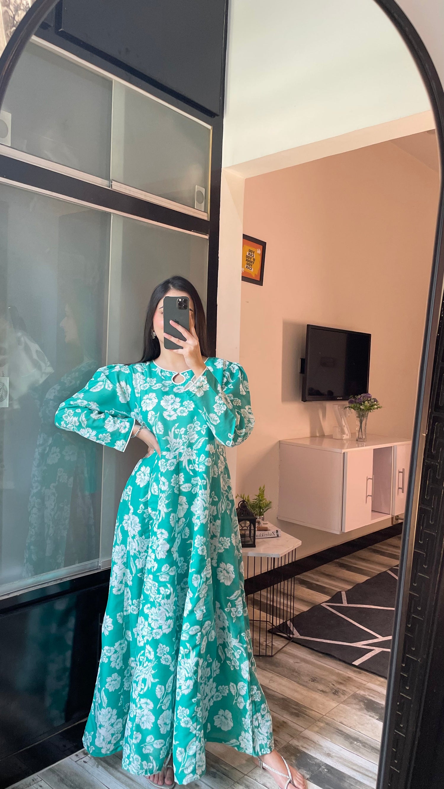 Saphire - Long A-line Dress