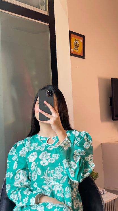 Saphire - Long A-line Dress