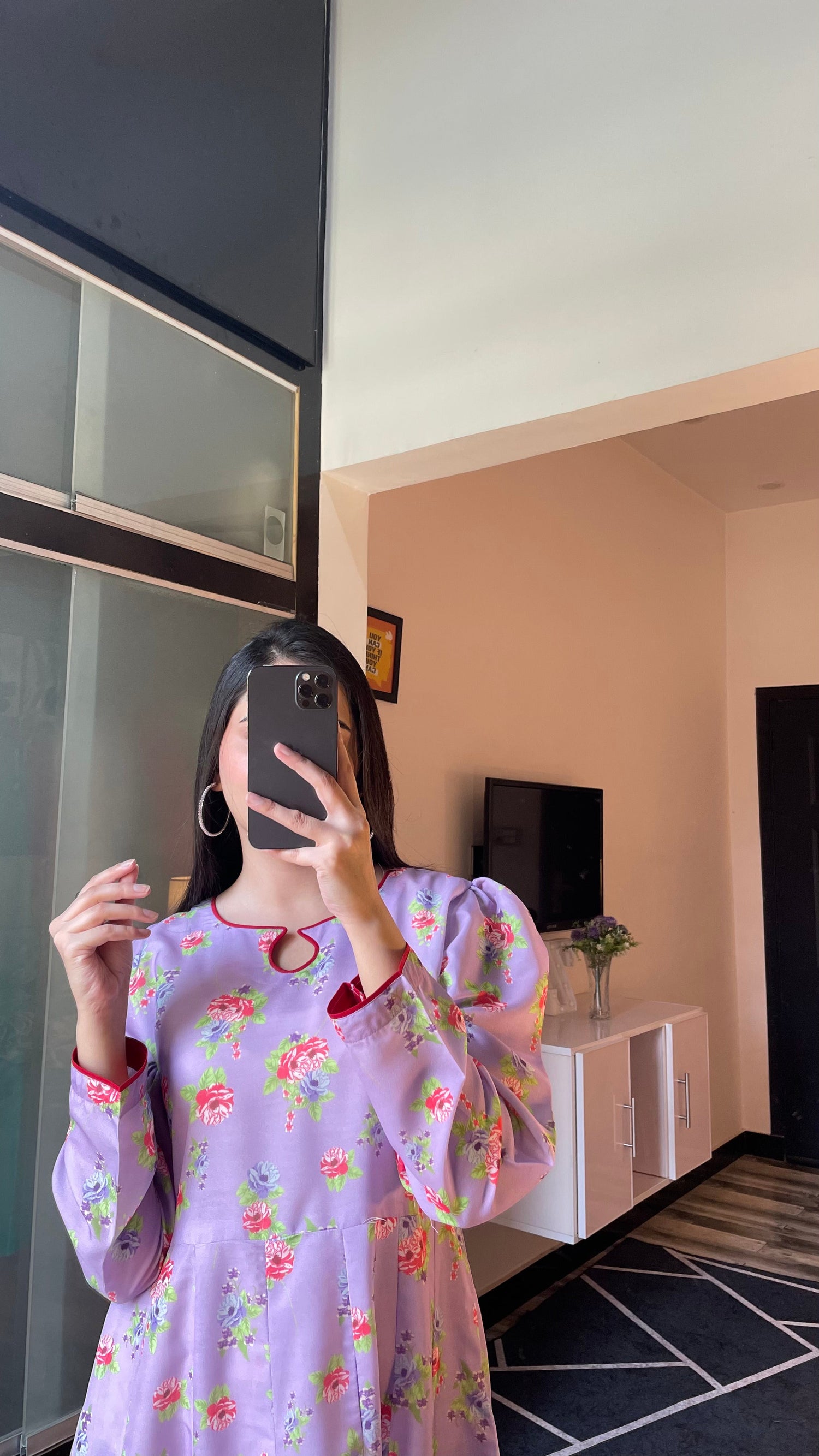 Lily - Long A-line Dress