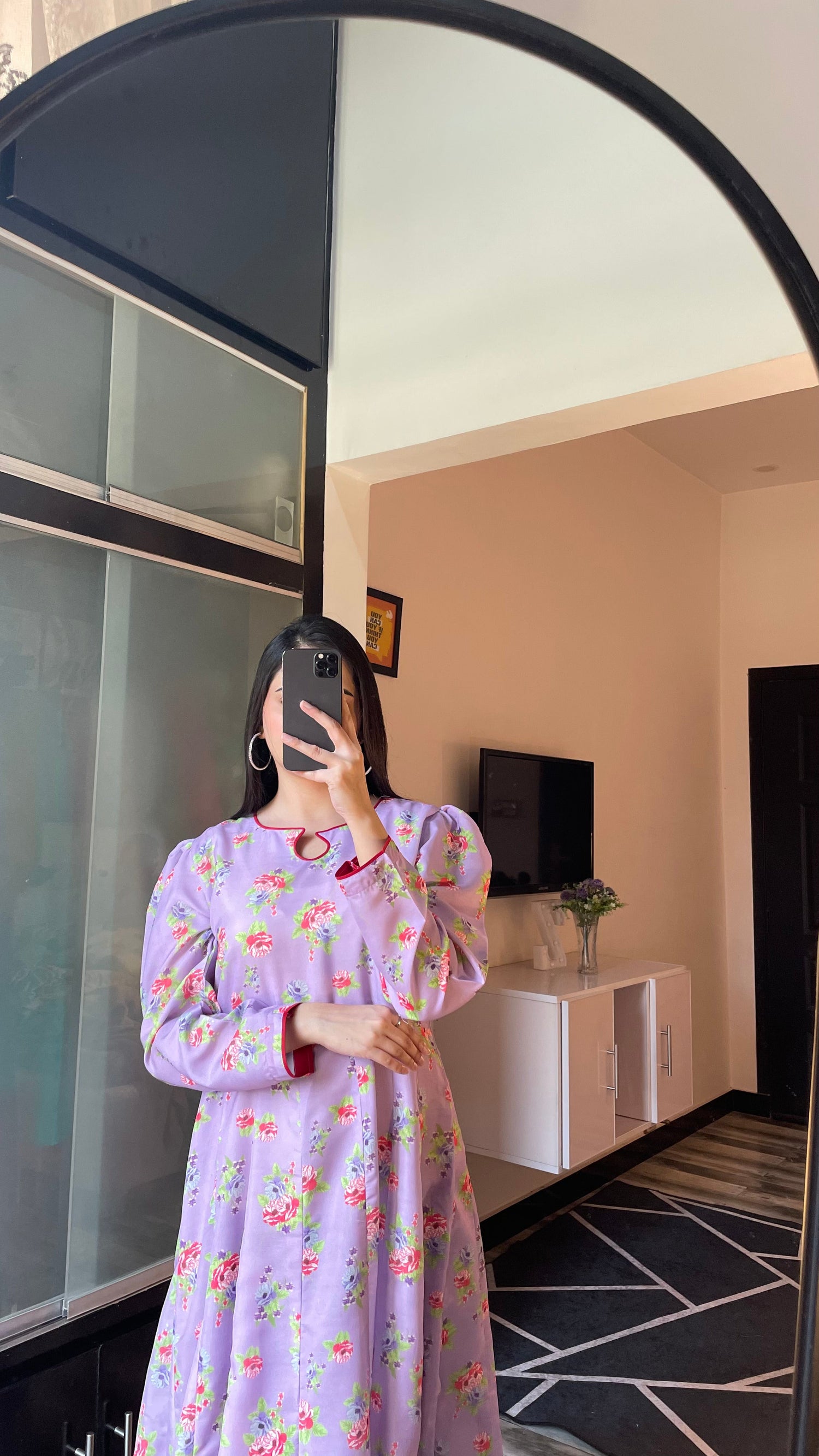 Lily - Long A-line Dress