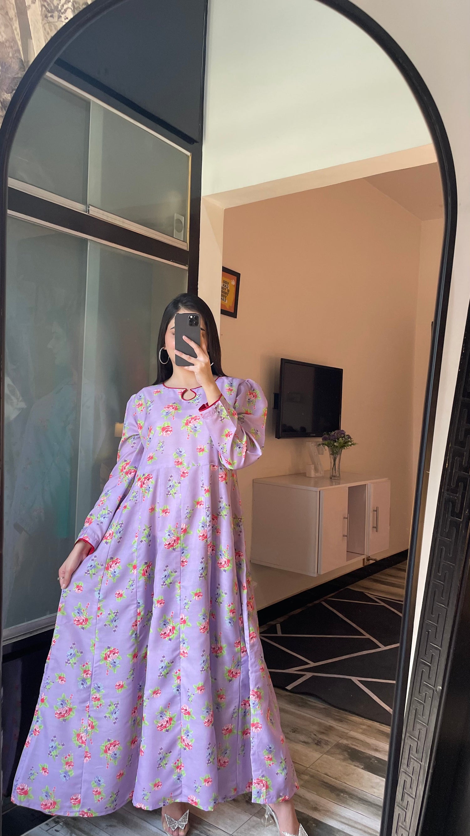 Lily - Long A-line Dress