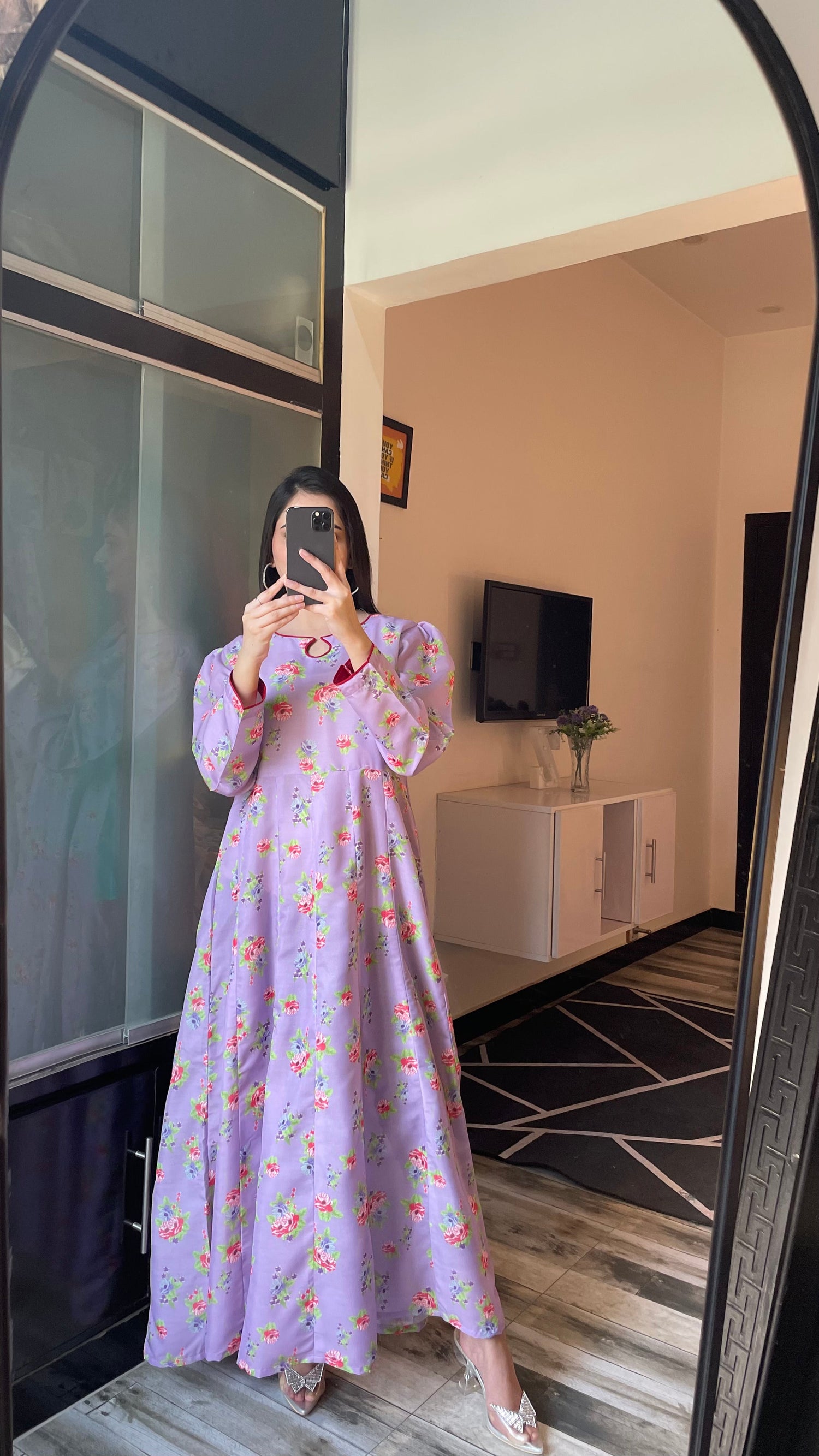 Lily - Long A-line Dress