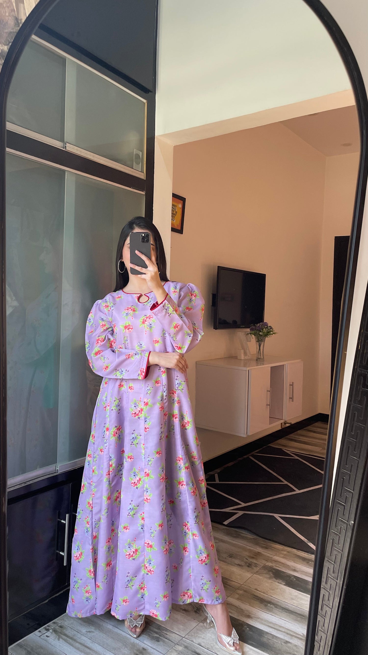 Lily - Long A-line Dress