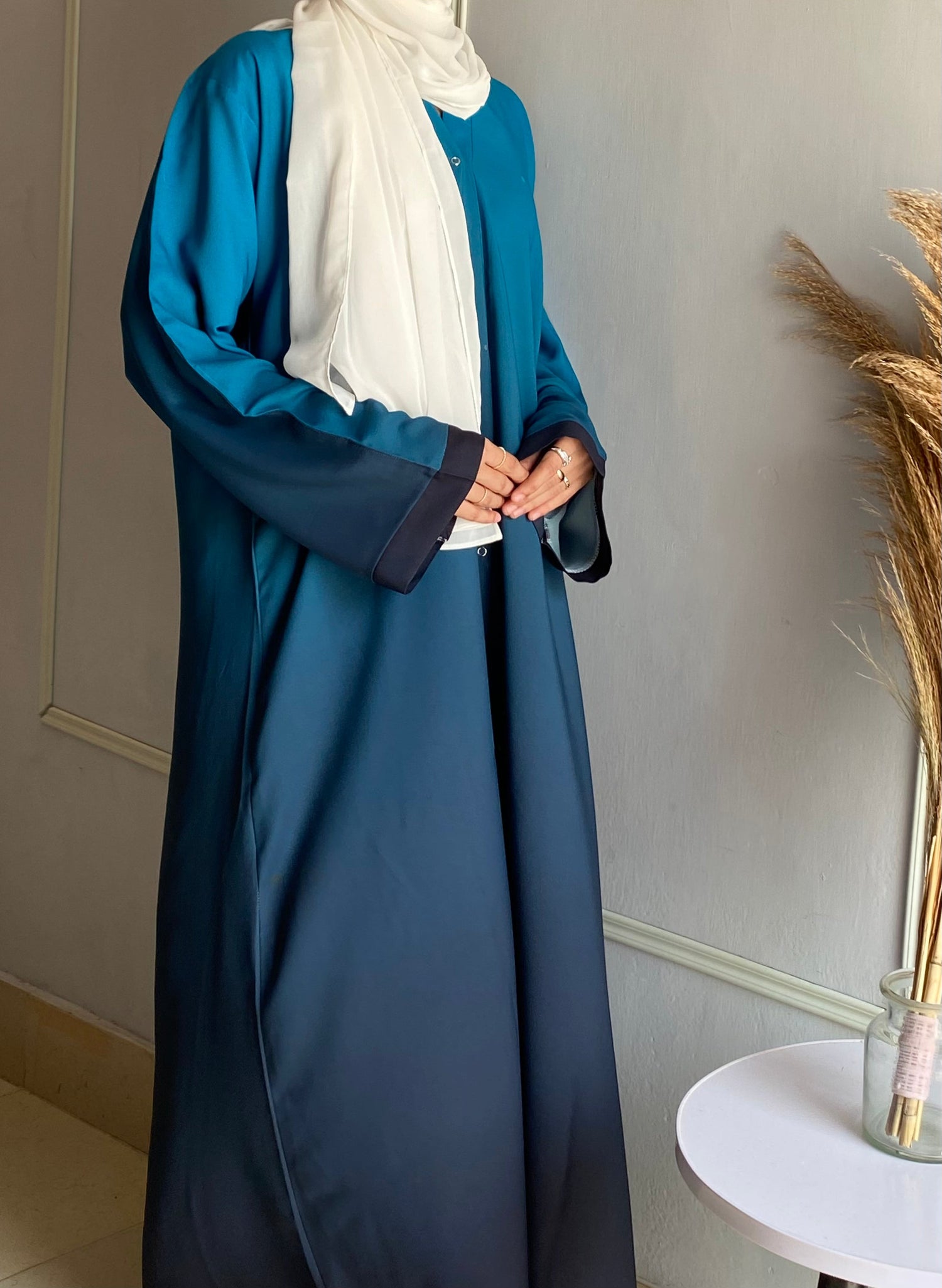 Ombre Serenity Abaya - Dime