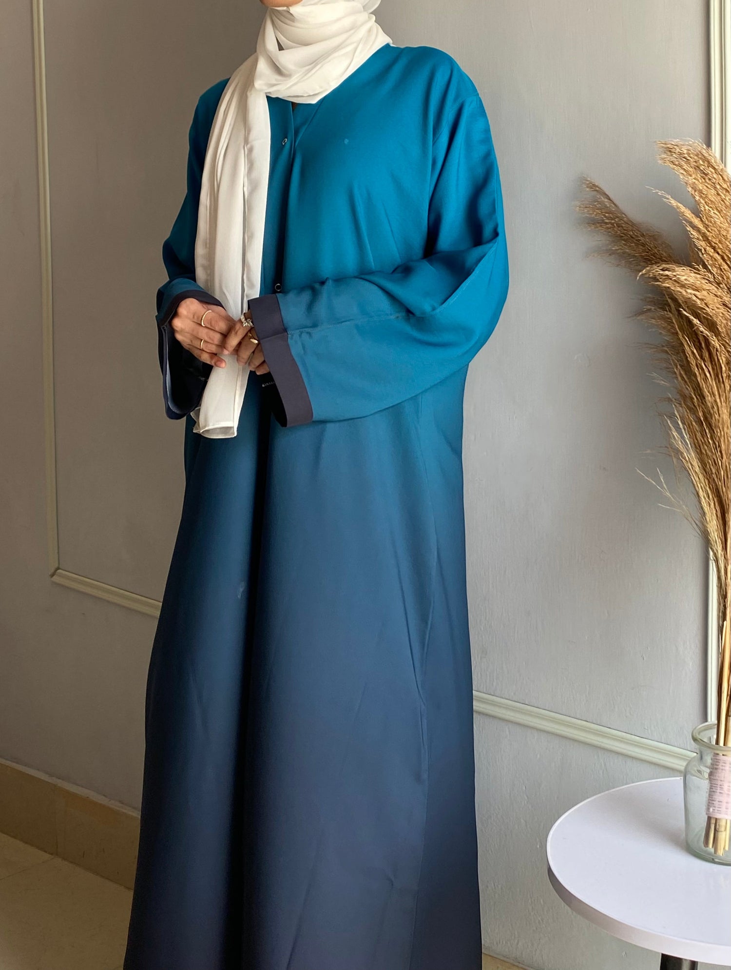 Ombre Serenity Abaya - Dime