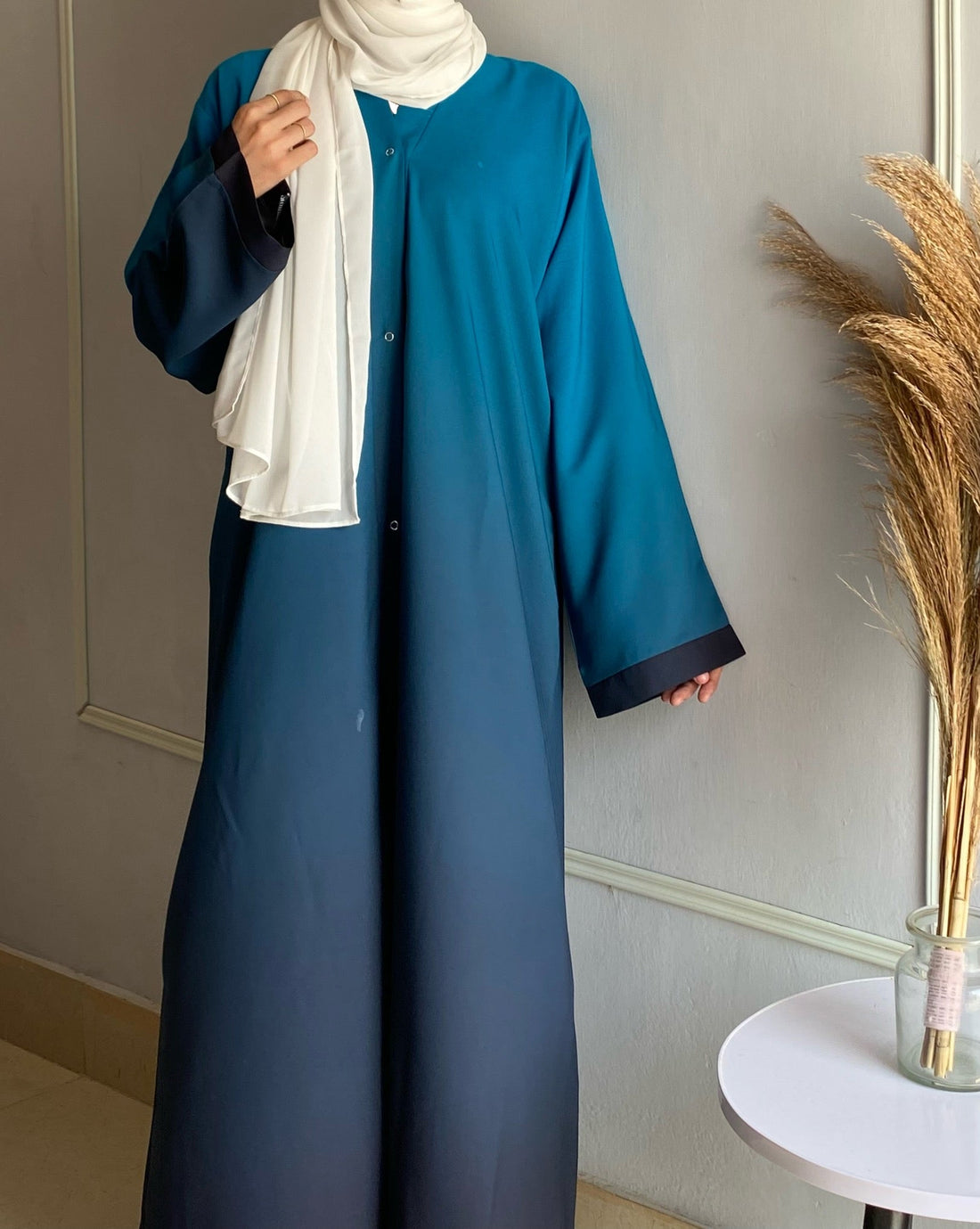 Ombre Serenity Abaya - Dime