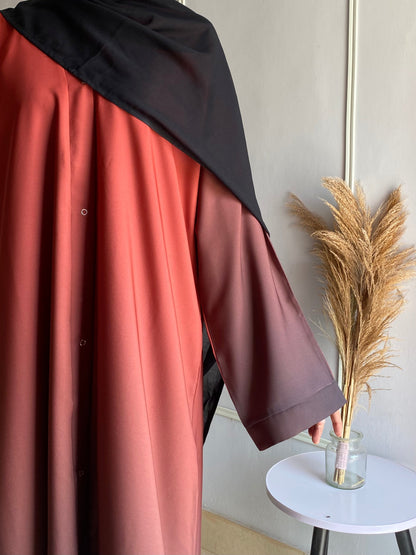 Ombre Serenity Abaya - Petal