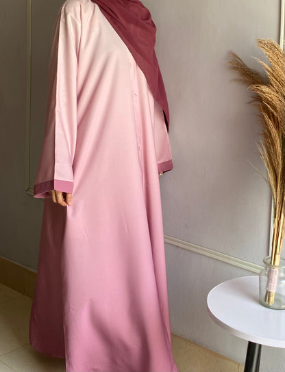 Ombre Serenity Abaya - Blush