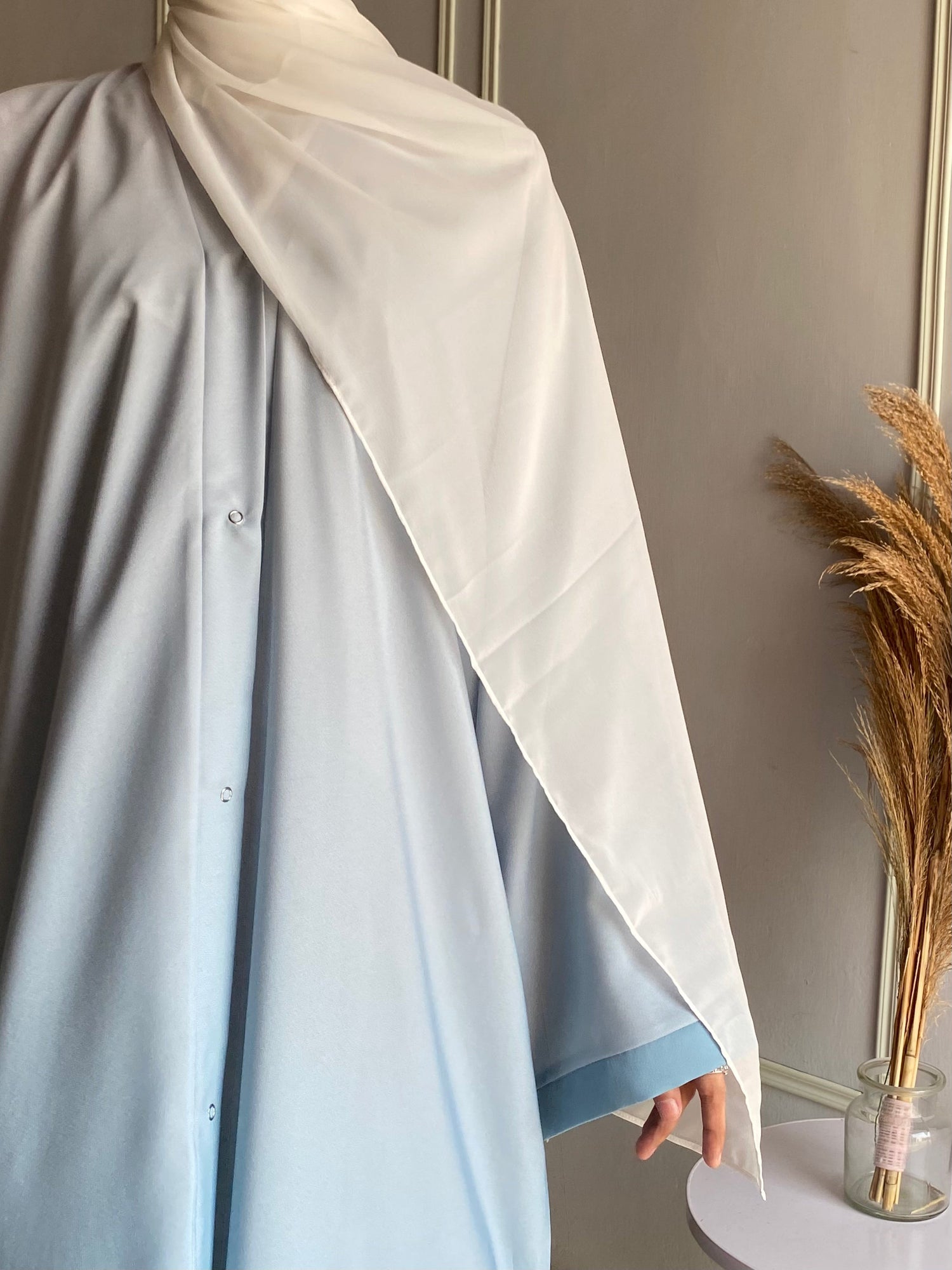 Ombre Serenity Abaya - Sky