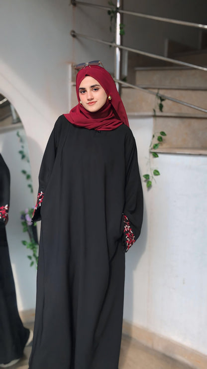 ORCHID - Embroidered Abaya