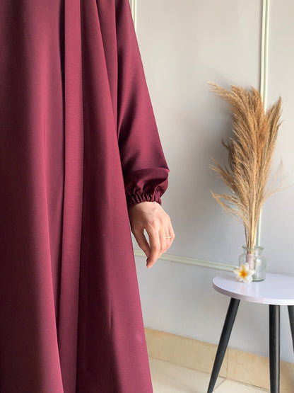 Aira - Kimono Abaya with attached inner - Vine