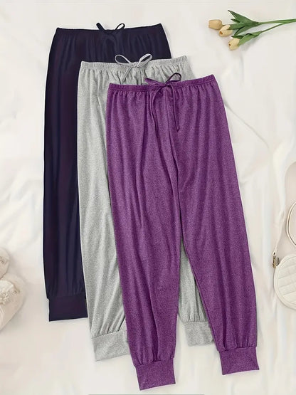 Pack of 3 Jogger Trousers for Summers