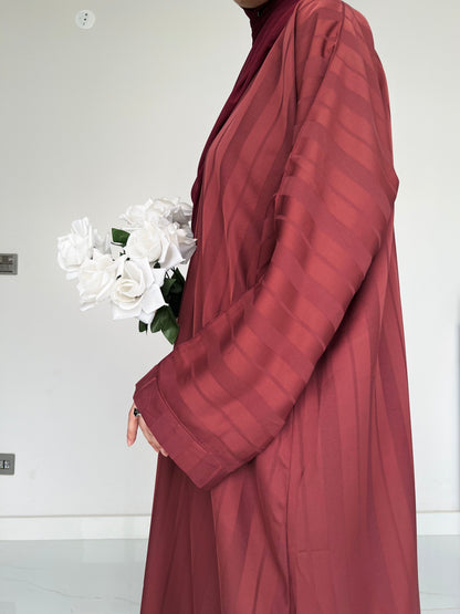 ZYRA - Nidha Luxe Abaya - Blush