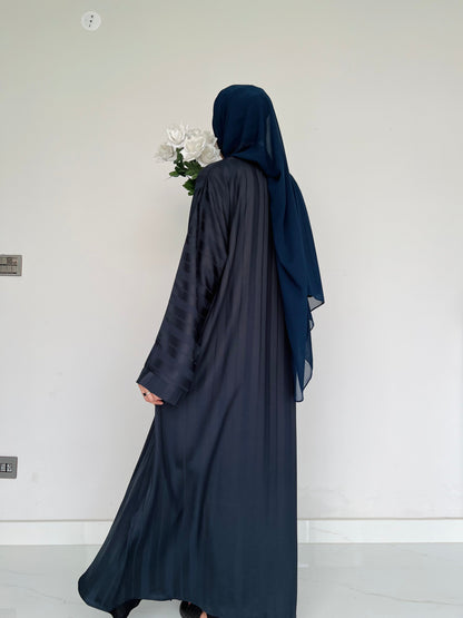 ZYRA - Nidha Luxe Abaya - Navy