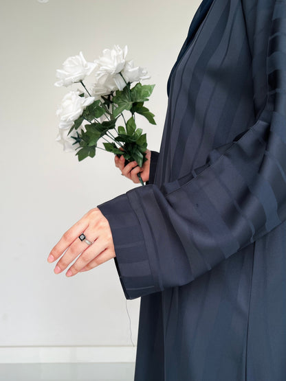 ZYRA - Nidha Luxe Abaya - Navy