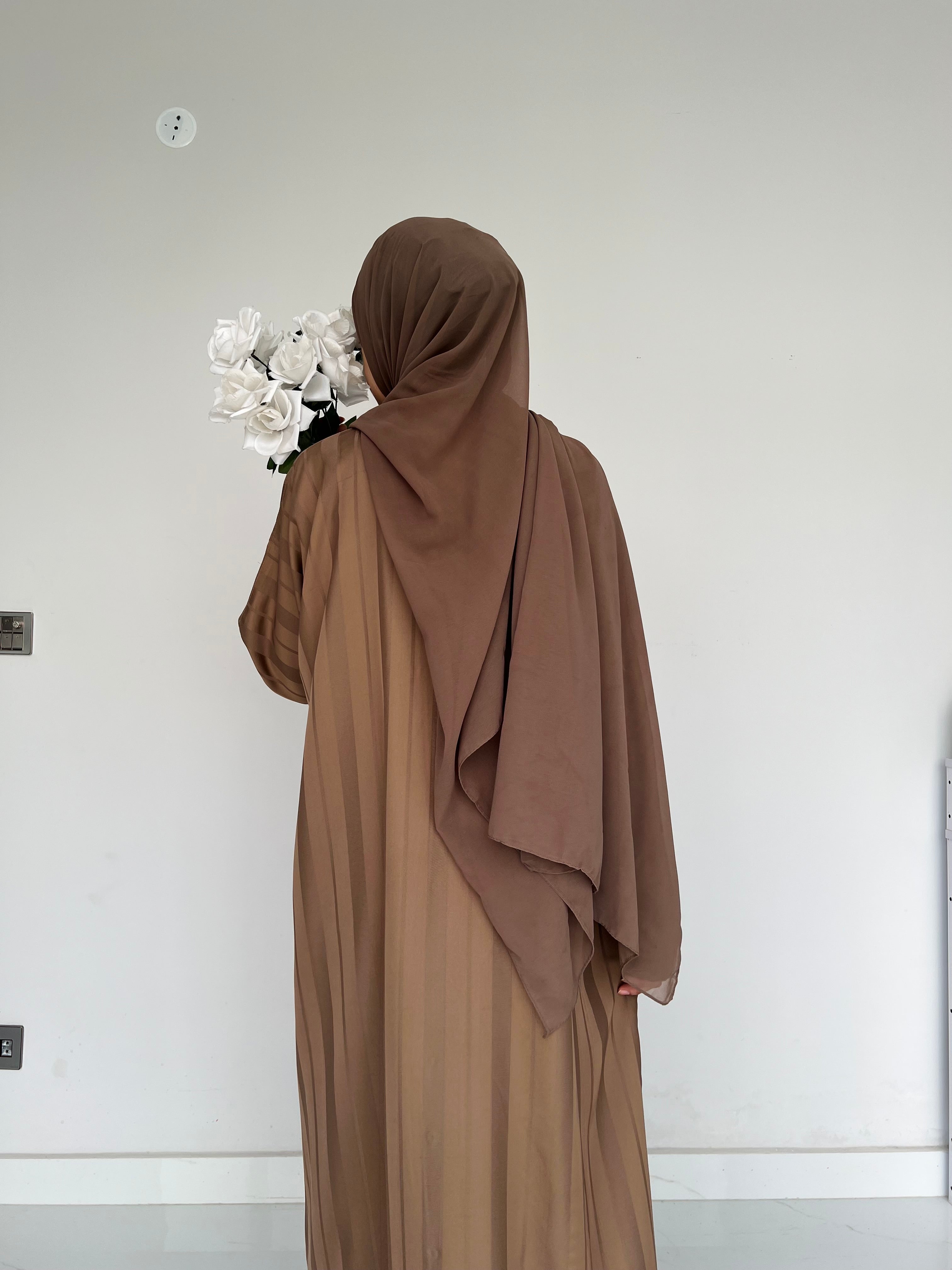 ZYRA - Nidha Luxe Abaya - Beige