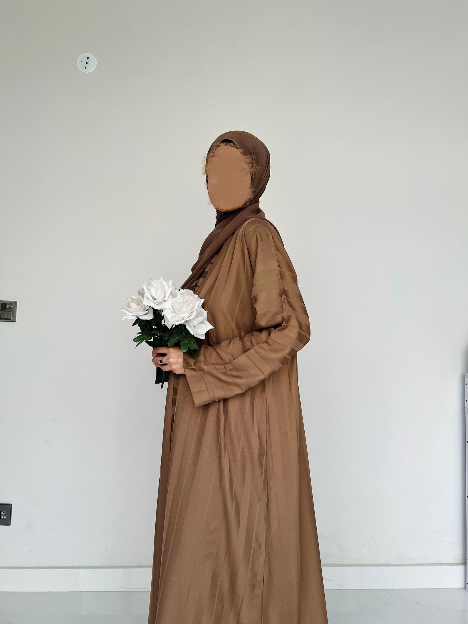 ZYRA - Nidha Luxe Abaya - Beige