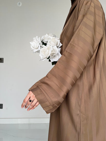 ZYRA - Nidha Luxe Abaya - Beige