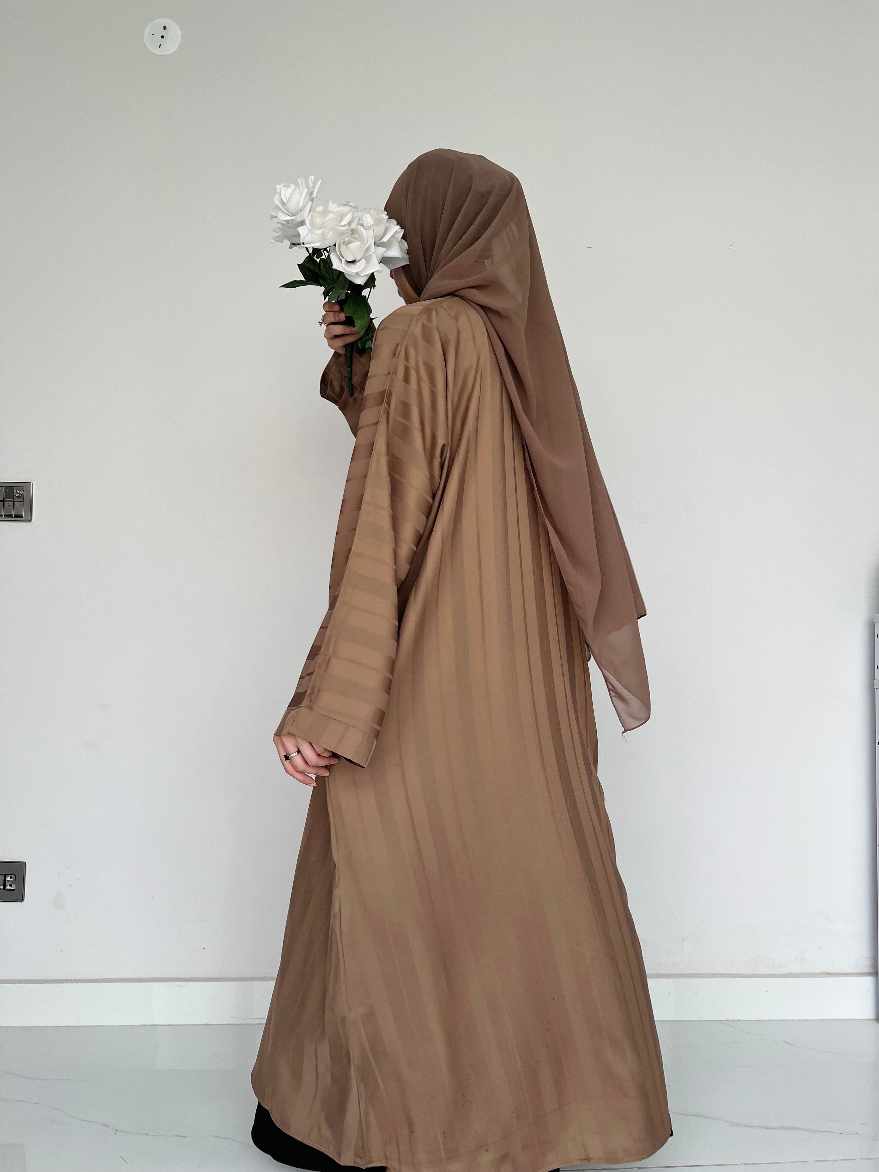 ZYRA - Nidha Luxe Abaya - Beige