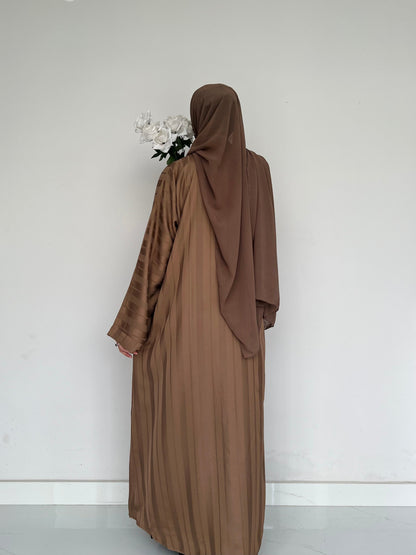 ZYRA - Nidha Luxe Abaya - Beige