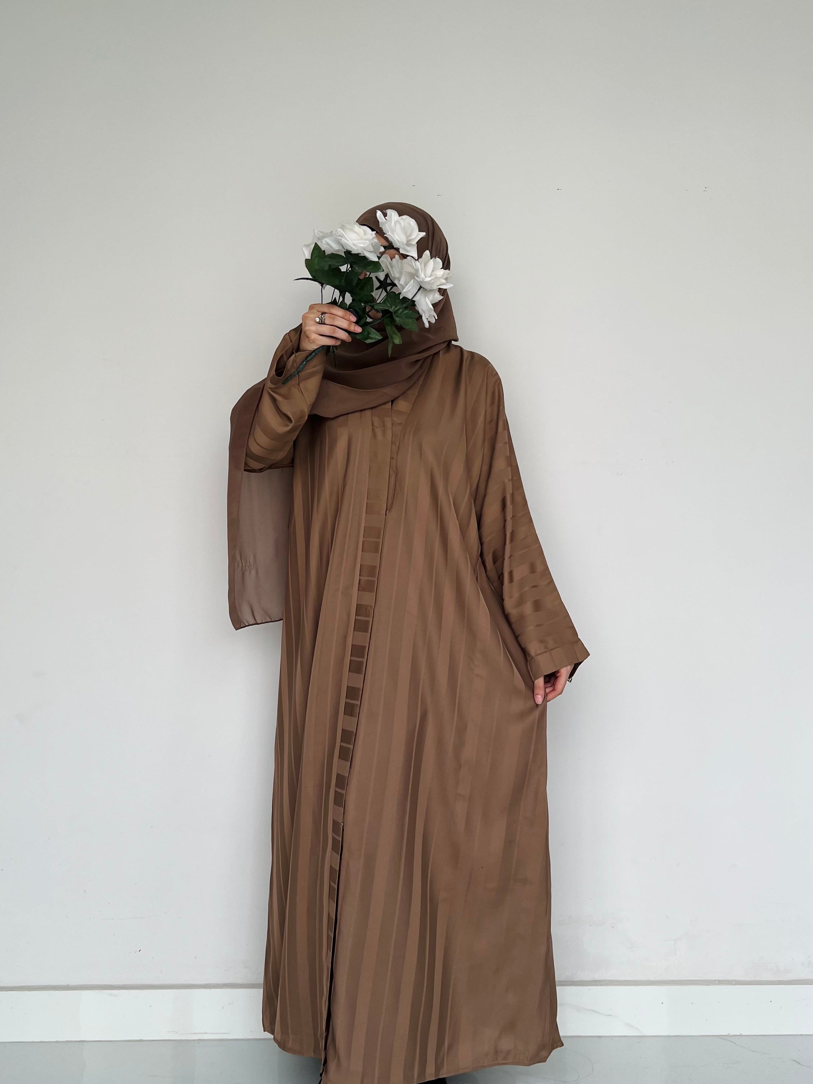 ZYRA - Nidha Luxe Abaya - Beige