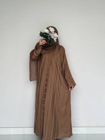 ZYRA - Nidha Luxe Abaya - Beige