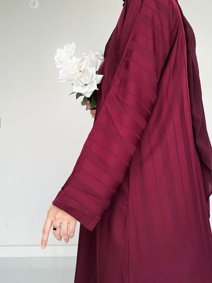 ZYRA - Nidha Luxe Abaya - Vine
