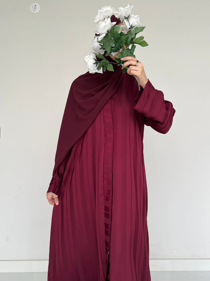 ZYRA - Nidha Luxe Abaya - Vine