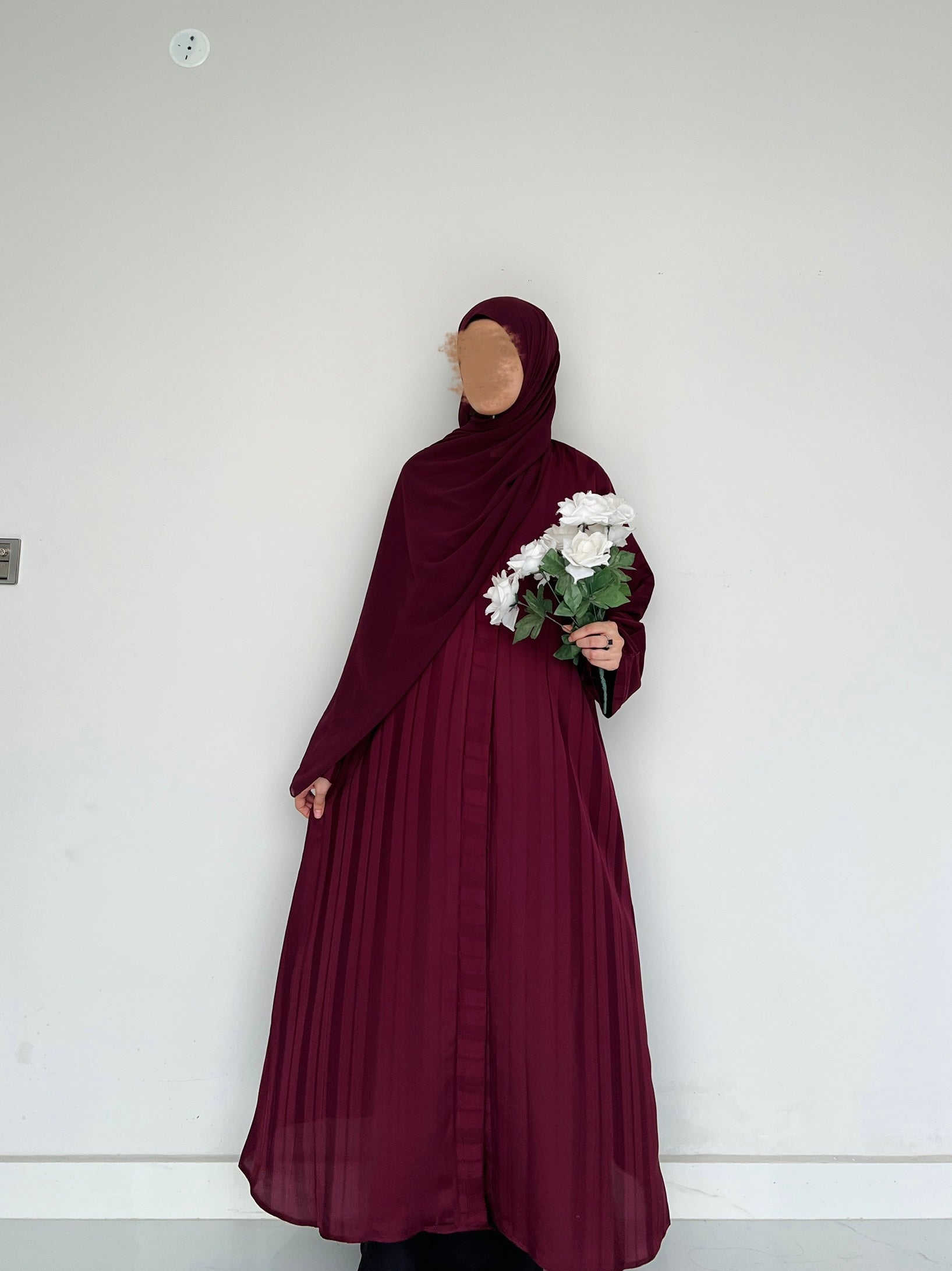 ZYRA - Nidha Luxe Abaya - Vine